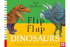 NOSY CROW Axel Scheffler's Flip Flap Dinosaurs (Axel Scheffler's Flip Flap Series)