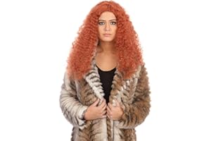 Bristol Novelty BW644 Long Auburn Frizzy Wig, Womens, One Size Halloween Halloween