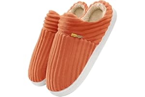 Lonya Pantoufles Femme en Peluche Hiver Chaud Chaussons de Polaire Doux et Légers pour la Maison Confortable Chaussons Pilou Chausson Plats Sherpa Fourrées Antidérapants Intérieur Extérieur