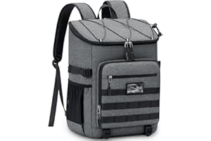 NEWHEY Mochila Térmica 30L Impermeable Almuerzo Gran Capacidad Mochila Nevera Isotermica Bolsa Picnic Duradera y Ligera para Exteriores Trabajo Camping Playa Senderismo