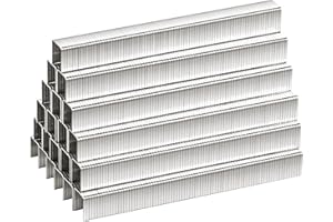 meite T50 Stainless Steel Staples Marine, Type 140/12 mm Heavy Duty Staples for Staple Gun - 1512 Counts, 20 Gauge 10.5 mm Crown T50 Upholstery Staple for Salt Water, Marine Applications