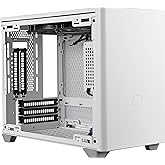 Cooler Master MasterBox NR200P Mini-ITX-PC-Gehäuse - Seitenwand aus gehärtetem Glas, hervorragende Kühloptionen, vertikales G