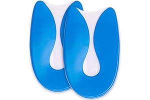 SULPO 2 Paia talloniera in silicone - solette scarpe - proteggi tallone per scarpe - talloniere in silicone per tallonite - cuscinetti per tallone - plantare per spina calcaneare