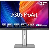 ASUS ProArt PA278CFRV 27 IPS HDR 2560x1440 5ms 100Hz 350cd DP HDMI USB-C Hoparl&ouml;r VESA 3YIL 95% DCI-P3, Calman Verified, PD 9
