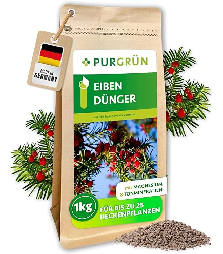 Purgrn Hainbuchenhecke-Dnger 1 kg  Organisch-mineralische Rezeptur   Feinkrniges Krmelgranulat  NPK 5+4+6  Extra Magnesium fr leuchtend  grne Bltter  Verbesserung der Bodenqualitt : Amazon.de: Garten