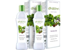 Dhathri Hair Care Plus örtolja 100 ml (förpackning med 2) av Dhathri