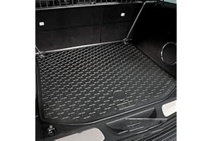 Travall CargoMat Liner compatible with Audi A4 Saloon B9 8W (2015 Onwards) TBM1179 - All-Weather Black Rubber Boot Mat Liner