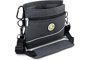 FTTOUUY Sac Friandise pour Chien avec Fermeture Magnétique, Pochette pour Chien de Dressage, Sac de Dressage de Friandises pour Friandises, Jouets pour Animaux de Compagnie et Accessoires de Dressage