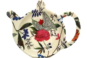 The Leonardo Collection William Kilburn Kilburn Teabag Tidy For Kitchen & Home | British Designed Durable Tea Bag Tidy | Tea Bag Dish For Used Tea Bags | Teabag Dish With Modern Design