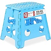 2er Set Klapphocker Aus Kunststoff - Faltbare Sitzhocker Für Camping, Bad & Garten Bis 150kg