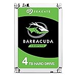 Seagate ST4000DM004 Barracuda 4 TB interne Desktop Festplatte (8,89 cm (3,5 Zoll) 64 MB Cache, Sata 6 Gb/s)