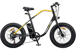 ‎NILOX Nilox Unisex-Adult eBike J3 National Geographic, Black and Yellow, Medium