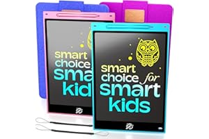 Essy Kids 8.5 Pulgadas 2Pack Pizarra Magica Infantil Tableta Escritura Niños Pizarra Magnetica Infantil Tablet para Dibujar Tableta de Dibujo Tableta Escritura LCD Pizarra Electrónica