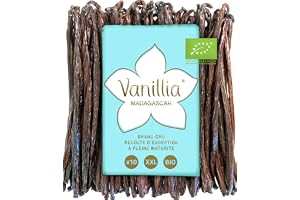 10 XXL-Vaniljstång • Vanilj från Madagaskar • GRAND CRU • FreshZIP