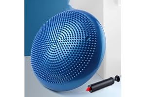 JIAMIAN Almohadillas De Equilibrio, Entrenadores De Núcleo Inflable, Almohadillas De Entrenamiento, Almohadillas Sensoriales De Silla, Estabilizadores Antideslizantes Inflables Para Física