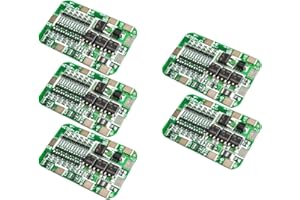 TECNOIOT 5pcs 6S 15A 24V PCB BMS Protection Board For 6 Pack 18650 Li-ion Lithium Battery