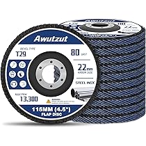 10 Dischi Abrasivi Lamellari Ø115mm - Diverse Grane Per Smerigliatrice, Acciaio E Legno - Foto 10