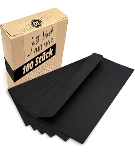 10 Stück DIN Lang Umschläge Rot Transparent - GMUND Briefumschläge 100g/m² - Haftklebend Für Einladungen