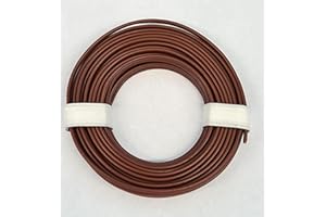 BELI-BECO beli beco L218/5/57 Fil de cuivre à 2 conducteurs Marron 5 m, 2 x 0,14 mm² (2 x 18 x 0,10)