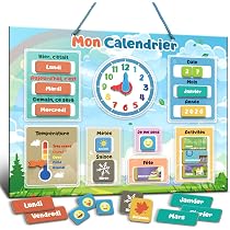 Minuteur Visuel Enfant 60 Minutes NLMWTI - Compte à Rebours Silencieux Avec Motif Arc-en-ciel - Pour Cuisine, Douche, Classe, Gestion Du Temps