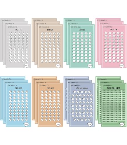 Lot De 20 Pochettes Plastiques A6 Avec Fermeture Éclair | 6 Trous Pour Classeur - Transparentes, Imperméables - Rangement École Bureau - 5