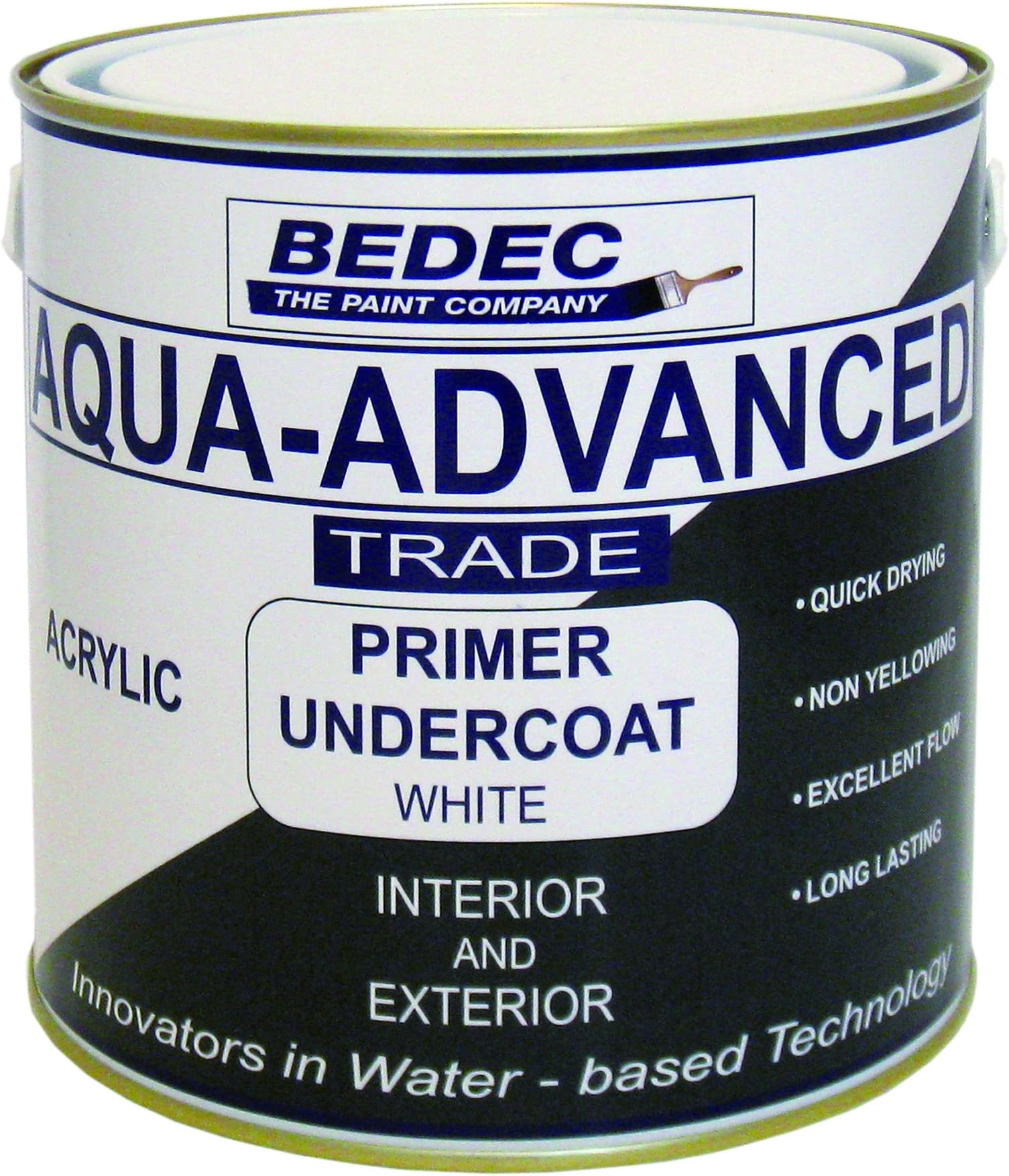 Bedec Aqua Advanced Primer Undercaot White 2.5lt