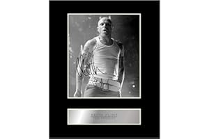 ICONIC PICS Keith Flint Signiertes Foto mit Passepartout, The Prodigy Autogramm, Geschenk