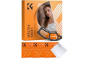 K&F CONCEPT Nano-Bacis 100mm Filtro Spirale Halo Filtro Manuale Effetto,Filtro Effetti Speciali a Prism in Vetro Ottico con 3pcs Panno di Pulizia