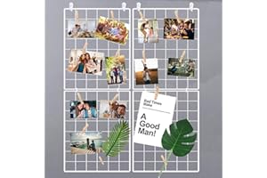 Halcent Marco Fotos Rejilla Fotos Paneles Pared Marco de Foto Rejilla Decoracion Colgar Fotos Memo Board