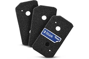 VIOKS Zestaw 3 wymiennych filtrów piankowych do suszarek bębnowych Bosch 12007650 i filtrów do suszarek bębnowych Bosch/Dryer Machine