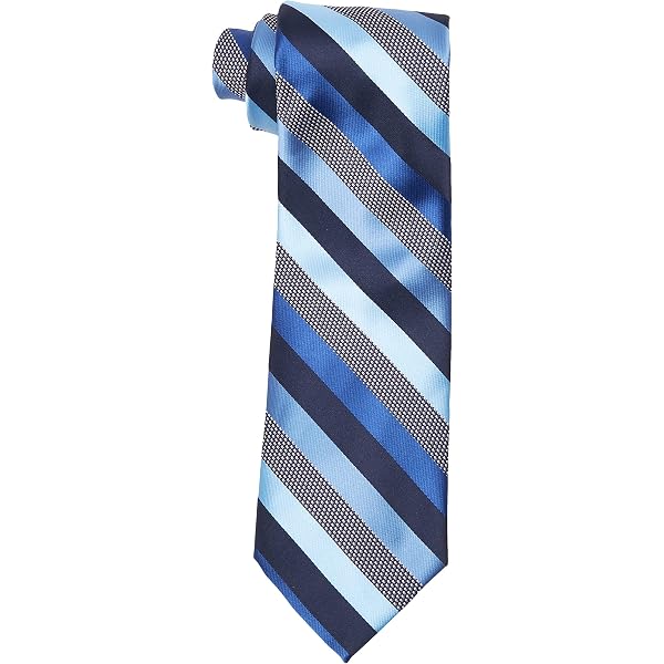 Retreez Stripe Woven Skinny Tie - Purple & White Stripes, 2 Inch Wide, 58 Inch Length - Unisex For Casual & Formal Wear - View #5