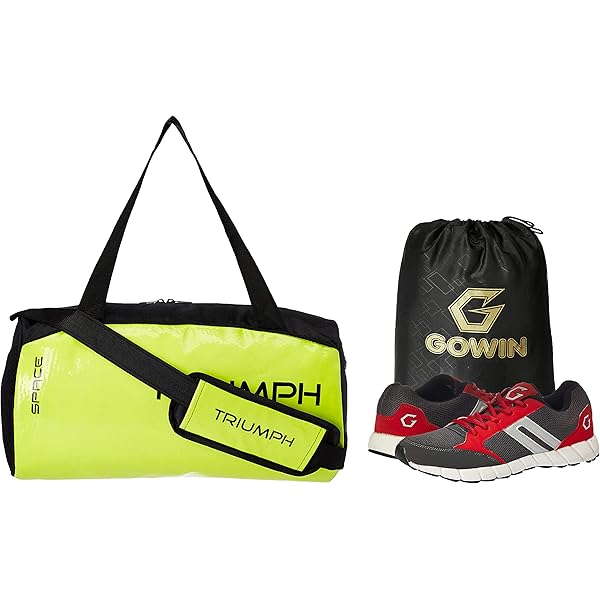 Gowin Nx-2 Grey/Blue Size-6 With Triumph Back Bag Alpha Pro-6003