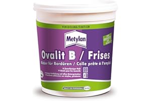 Metylan 44383 Ovalit B-Colla per Bordi, Bianco