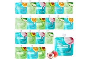 WEBPLATZ Set di crema per le mani, mini set regalo di crema per le mani, confezione da 20 creme per le mani, regali di Natale per donne, piccoli regali per donne