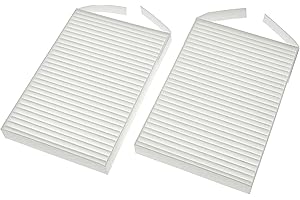 vhbw set di filtri compatibile con Zehnder ComfoSpot 50 sistema di ventilazione - Filtri dell'aria G4 / F7 (2 pezzi), 18 x 12 x 4 cm, bianco