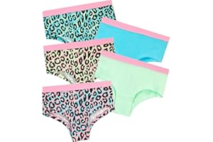 Harry Bear Girls Knickers Pack of 5 Leopard