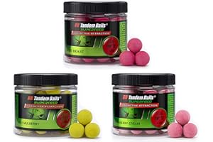 Tandem Baits SuperFeed Mini Fluo Pop Up Carpe Pop Up | Pêche à la Carpe sans Effort | Leurre pour la pêche de Gros Poissons | Accessoire pour la Carpe pour Les Professionnels et Les Amateurs