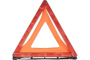 Walser 44266 trójkąt ostrzegawczy z futerałem, czerwony