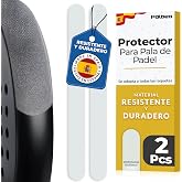 PALBEA Transparent Padel Racket Protector - Pack of 1/2/3/5 - Rough and Light Padel Protector for the Head of the Racket - Pa