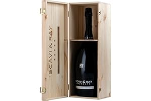 ‎SCAVI & RAY SCAVI & RAY Prosecco DOC Spumante Jeroboam 3,0l in edler Holzkiste - exklusives Prosecco-Geschenk, extra trocken, italienischer Schaumwein, 11% Vol. Alkohol