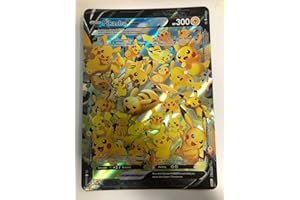 HEART FOR CARDS Pokemon Pikachu V-Union SWSH140 Promo Karte Oversize - Deutsch + 1 x Heartforcards Toploader