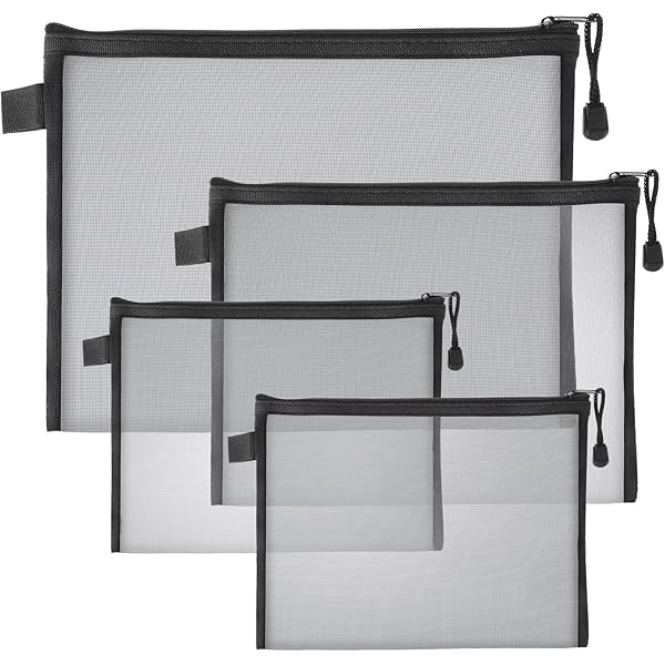 30 stks Mesh Rits Pouch, Rits Potlood Pouch B6 Netto Rits Pouch Multifunctionele Reizen Mesh Tas Plastic Kleurrijke Kleine Potlood Zakken met Rits naar Opslag Cosmetica Briefpapier