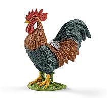SCHLEICH Hahn – Detailgetreue Farmwelt-Figur Für Kinder Ab 3 Jahren – Pädagogisch Wertvoll & Robust