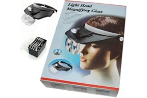 prodigital Lenti Luce INGRANDIMENTO Visiera Torcia Occhiali