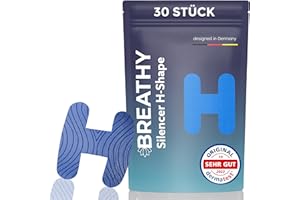 BREATHY Mundpflaster gegen schnarchen - Mouth tape for sleeping schnarchstopper anti schnarch schnarchen stopper gegen schnarchen schnarchpflaster antischnarchen medical