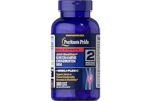 PURITAN'S PRIDE Glucosamine, Chondroitin & MSM Joint Shooter Puritans Pride 180 Capletten
