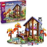 LEGO Friends Şirin Sonbahar Orman Kul&uuml;besi 42705 | 9 Yaş ve &Uuml;zeri Kız ve Erkek &Ccedil;ocuklar i&ccedil;in Mini Bebek ve Oyuncak Hayvanlar 