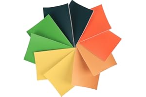 Surriba Lederpatches Selbstklebend, Kunstleder Flicken Reparaturset für Leder Ledersitz Motorrad Sofa Stühle DIY-Basteleien Lederband Gelb und Grün Art