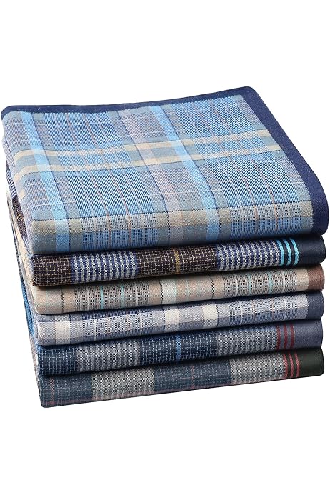 Fazzoletti Donna HOULIFE Cotone Puro - 36x36cm, Confezione 5/10 Pezzi - Foto 6