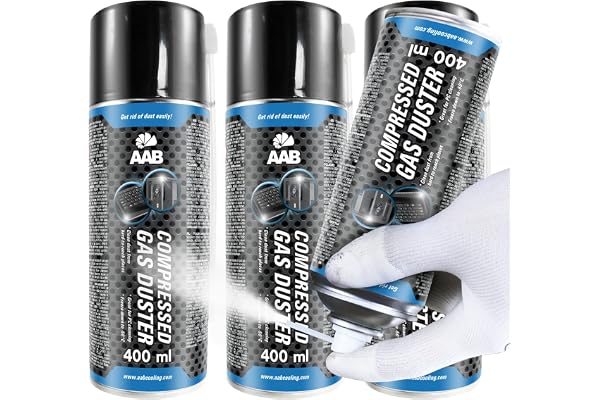 AABCOOLING Frysspray 3 x 400 ml - Kylspray till -50 °C för elektronik, lager, fastrostade skruvar och buckelreparation, värdepack 3 burkar